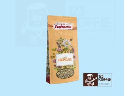 Sandemetrio Tisana Tropicale – 100 g Losse Infusie met Tropische Vruchten – Exotische & Verfrissende Fruitmix