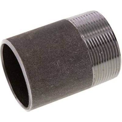 R 2'' Mannelijk X 60.3mm Stalen Pijp Nippel Met Lasteind 50 Bar DIN 2982 - 80mm [2 Stukken]