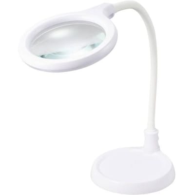 TOOLCRAFT TO-9176673 LED-loeplamp Vergrotingsfactor: 1.75 x Wit