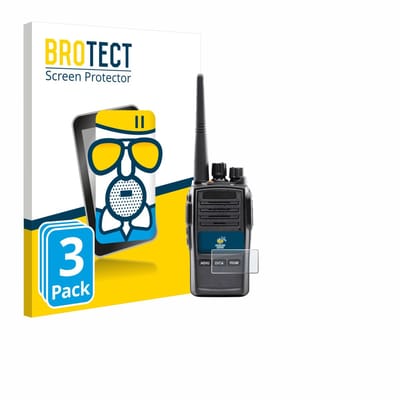 BROTECT - Screenprotector voor Midland G18 Pro PMR - Folie Beschermfolie Beschermglas matte 3 Stuks