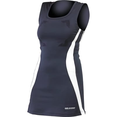 Gilbert Netball Eclipse II Hook and Loop - W 6 - Zwart / Wit