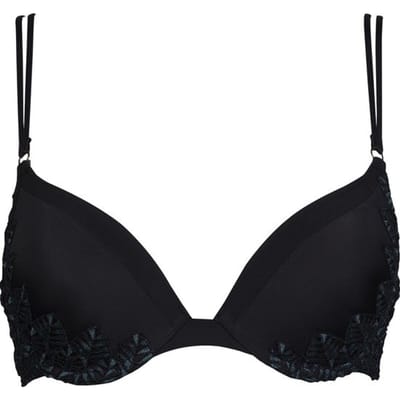 After Eden - Maat B70 - Aphra Push-up BH - Tweekleurig Zwart
