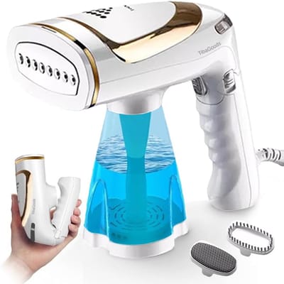 Kledingstomer - Handstomer Stoomreiniger - Kreukels Verwijderen - Snel Opwarmend - 350ml Reservoir - Wit