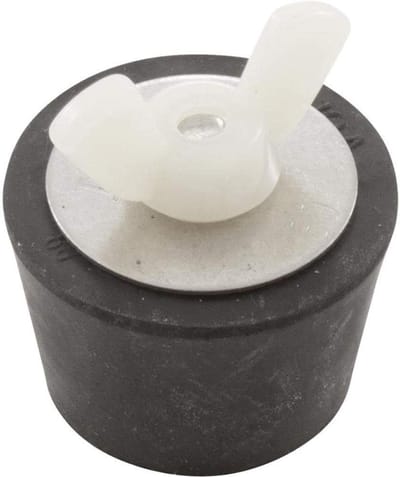 Winterstop Plug - Expansie Plug - Afsluiten Leidingen - Taps Toelopende Zijkanten - 1.5 Inch - Wit
