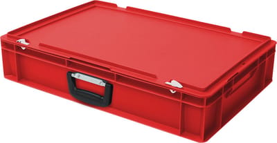 Alpac Kunststof Opbergkoffer - Hobbykoffer - Viskoffer - 600 x 400 x 133 mm - 20L - Rood