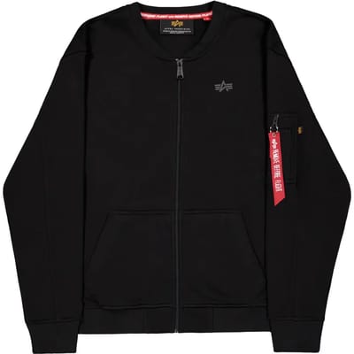 Zip-up sweatshirt Alpha Industries Basic Small Logo