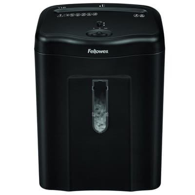 Fellowes papierversnipperaar 11C snippers P4, 11 vel, zwart