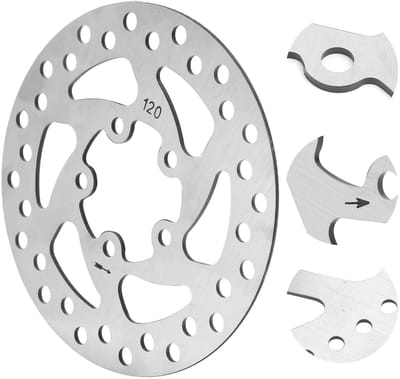 Cosensi - 120mm Roestvrijstalen Bremsscheibe voor Elektroroller