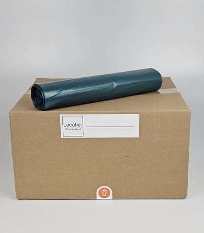 Afvalzak blauw – 120 liter – 20 rollen – 70x110 cm