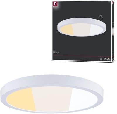 LED-paneel Abia 2 White Select Schemergestuurde bewegingsmelder (HF) rond 400 mm 16W 1400lm White Select Wit