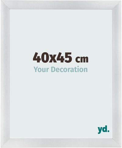 Your Decoration - Fotolijst 40x45 cm - MDF - Zilver Mat - Pisa