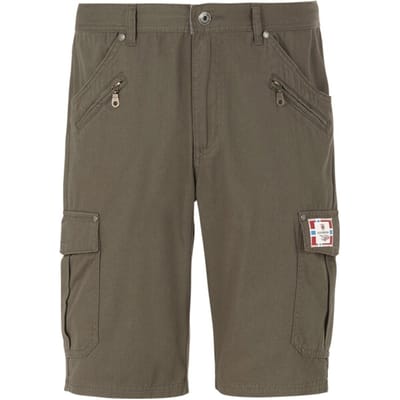 Jan Vanderstorm herren Lage Taille Bermuda - 60 - olijf - Plus Size