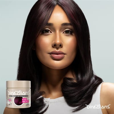 Directions - Black Amethyst Semi permanente haarverf - Zwart