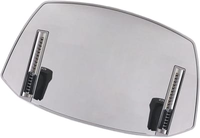 Motor windscherm - Spoiler verlenging - Windbescherming - Universele pasvorm - 30 cm - Grijs