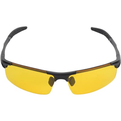 Buitensporten Heren Dames Anti-verblinding Rijbril Gepolariseerde Zonnebril Nachtzichtbril yellow