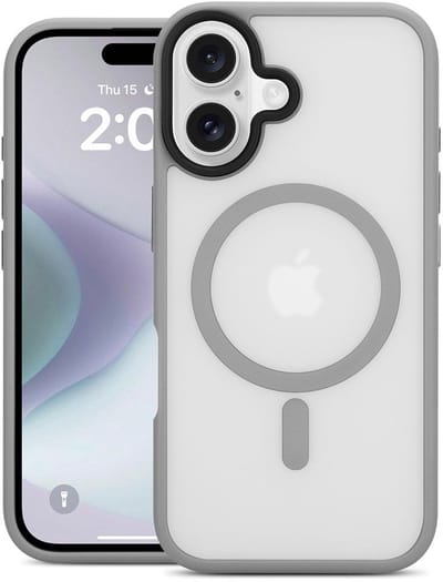 Mobiq Telefoonhoesje geschikt voor iPhone 16 - Geschikt voor Magsafe - Magnetisch opladen