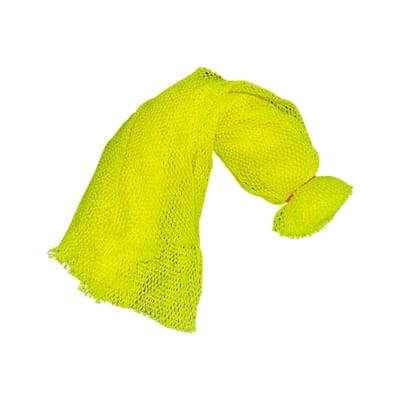 Afrikaanse netspons neon geel /African net sponge neon yellow / Ghanaian net sponge Sapo scrub / Traditionele Ghanese scrub spons