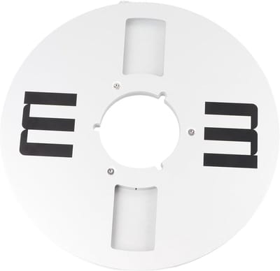 Lege Tapespoel - Open Reel - Muziek Opnemen - Duurzaam Aluminium Ontwerp - 10.5 Inch - Zilver