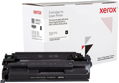 XEROX Everyday Zwart toner - alternatief voor de HP CF226X/ CRG-052H - van Xerox - 9000 pagina's