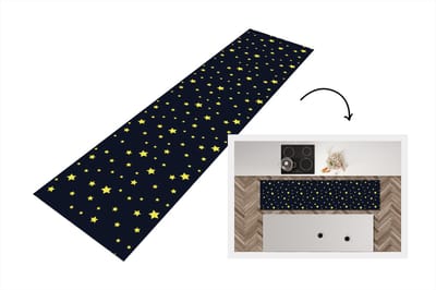 Keukenloper - Loper keuken - Sterrenhemel - Nacht - Patronen - 200x50 cm - Keukenloper vinyl