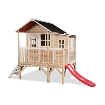 EXIT Loft 350 Houten Speelhuis - Speelhuisje voor Buiten - FSC Hout - Kinderen - Naturel