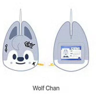 Stray Kids  POP-UP store officiële merchandise SKZOO NAAMTAG Wolf chan