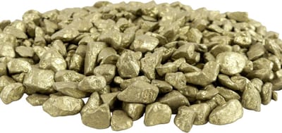 Deco Stenen 9-13mm - GOUD - Bodembedekking voor Bloempotten en Plantenbakken - 1KG