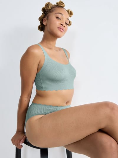 sloggi Bustier Blue ZERO Feel Bliss