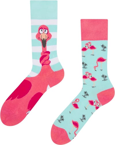 Dedoles Sokken - Regular Socks Tangled Flamingo - Unisex - Maat - 35-38