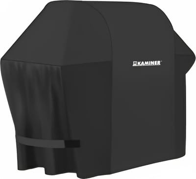 Kaminer - Barbecue Hoes - 100x60x95cm - Universele BBQ Hoes - Afdekhoes BBQ - Beschermhoes BBQ - Waterdicht - Zwart