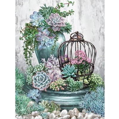5D Diamond schilderij Diy bloemen Diamond borduurwerk dieren mozaïek Kits Cross Stitch 20x30