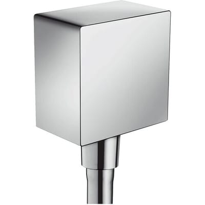 Hansgrohe Fixfit hose connector with non-return valve and plastic bracket 26455000