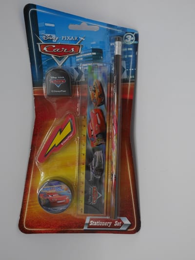 Cars schrijfset 5 delig van Disney Cars.