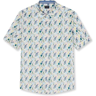 OLYMP Casual Overhemd, Regular Fit, Kent, Gebroken Wit