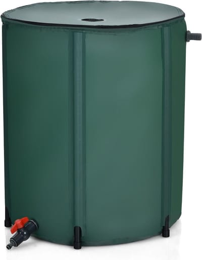 SureDeal® - Regentank - Waterton - Regenton - 200 Liter - Kraantje - Groen - Besproeien Tuin