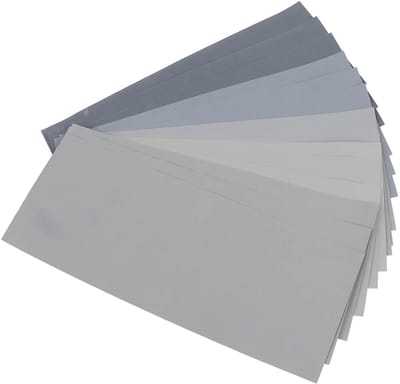 Dailygoods- Schuurpapier Professioneel - Schuurpapierset 15-delig - Siliciumcarbide - Polijstpapier 2000/3000/5000/7000/10000 - Lichtgewicht - Slijtvast