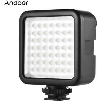 Mini LED-videolamp Camera Invullichtpaneel Fotografieaccessoire voor Canon Nikon Sony A7 DSLR