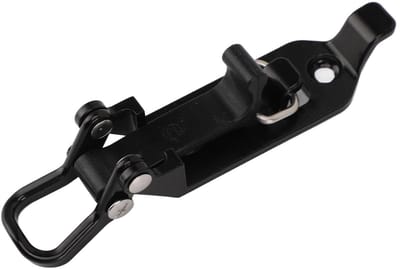 Dailygoody - Schopbevestiging - Imperiaalslot - Wandmontagebeugels voor Dakdrager - Metalen en Rubberen Klemmen - Opklapbaar Scharnier - Suikertang - ...