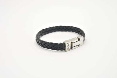 Josh-24456-Armband-Zwart-Heren-20,5cm
