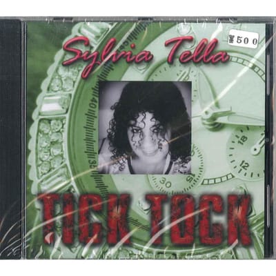 CD SYLVIA TELLA - Tick Tock TCEP2 NIET OP LABEL 2015 Niet Japan Reggae, Ska & Dub Gebruikt black