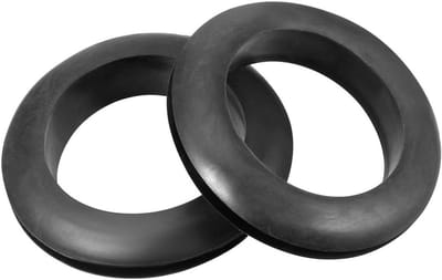 10 Stuks Zwarte Rubber Grommets 35mm Kabelbeschermringen voor Elektrische Draad en Stekkers