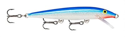 Vis Aas - Kunstaas Wobbler - Vissen Vangen - Handgemaakt Getest - 11 cm - Blauw