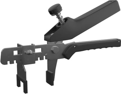 Zelfreinigende tang - Nivellerende tang - Tegels leggen - Automatisch nivellerend - 25 cm - Zwart