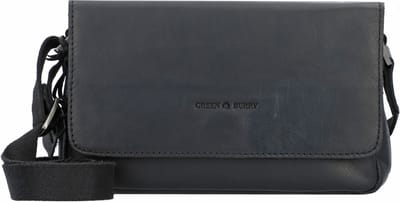 Greenburry Pure Black Schoudertas Leer 23 cm - Dames - black