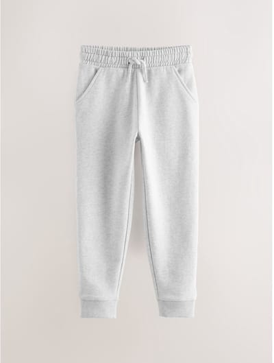 Next - Meisjes - Zachte jersey joggingbroek met normale pasvorm - Grijs