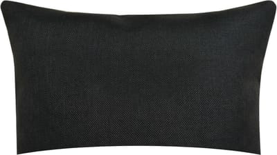 Lucy’s Living Luxe buitenkussen WATERPROOF Black – 50 x 30 cm - tuinkussen - polyester - wonen - interieur – woonaccessoires – kussentjes - sierkussen
