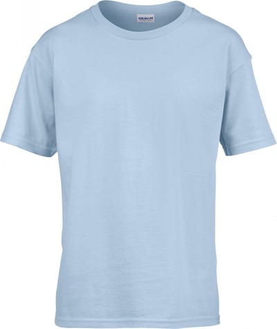 Gildan Softstyle Euro Fit Youth T-shirt GI6400B - light blue - 9/11 years (L)