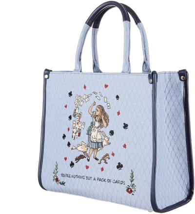 Luxe City Bag – Handtas - Schoudertas - Gobelinstof - Alice in Wonderland – Nothing but Cards
