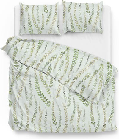Zohome Lanza Dekbedovertrek - Tweepersoons - 200x200/220 cm - Green