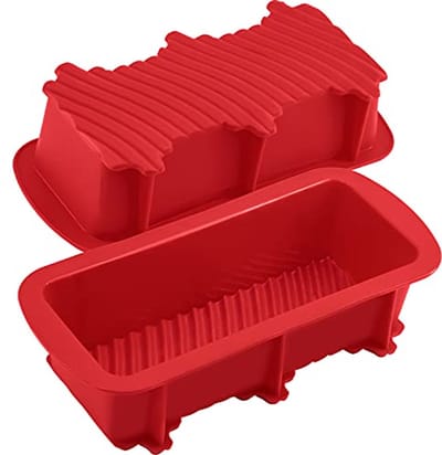 Siliconen Broodpannen Set van 2 - Nonstick Bakvormen voor Brood, Gehaktbrood, Cakes en Brownies